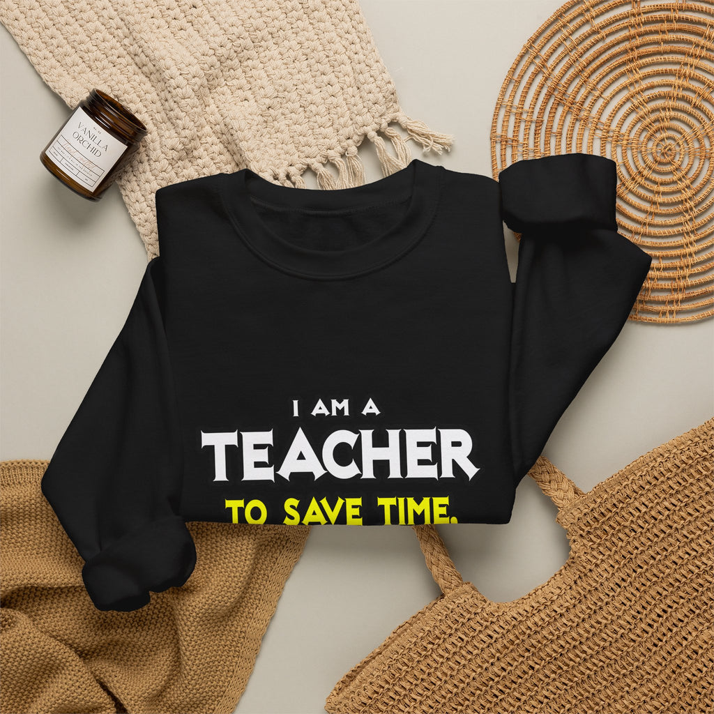 Teacher...Assume I Am Never Wrong - Unisex Heavy Blend™ Crewneck Sweatshirt