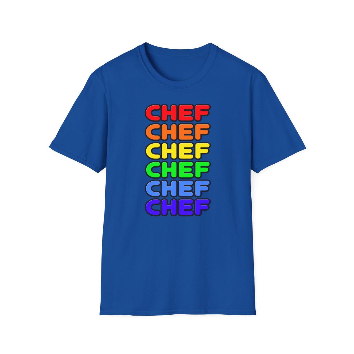 Rainbow Chef - Unisex Softstyle T-Shirt