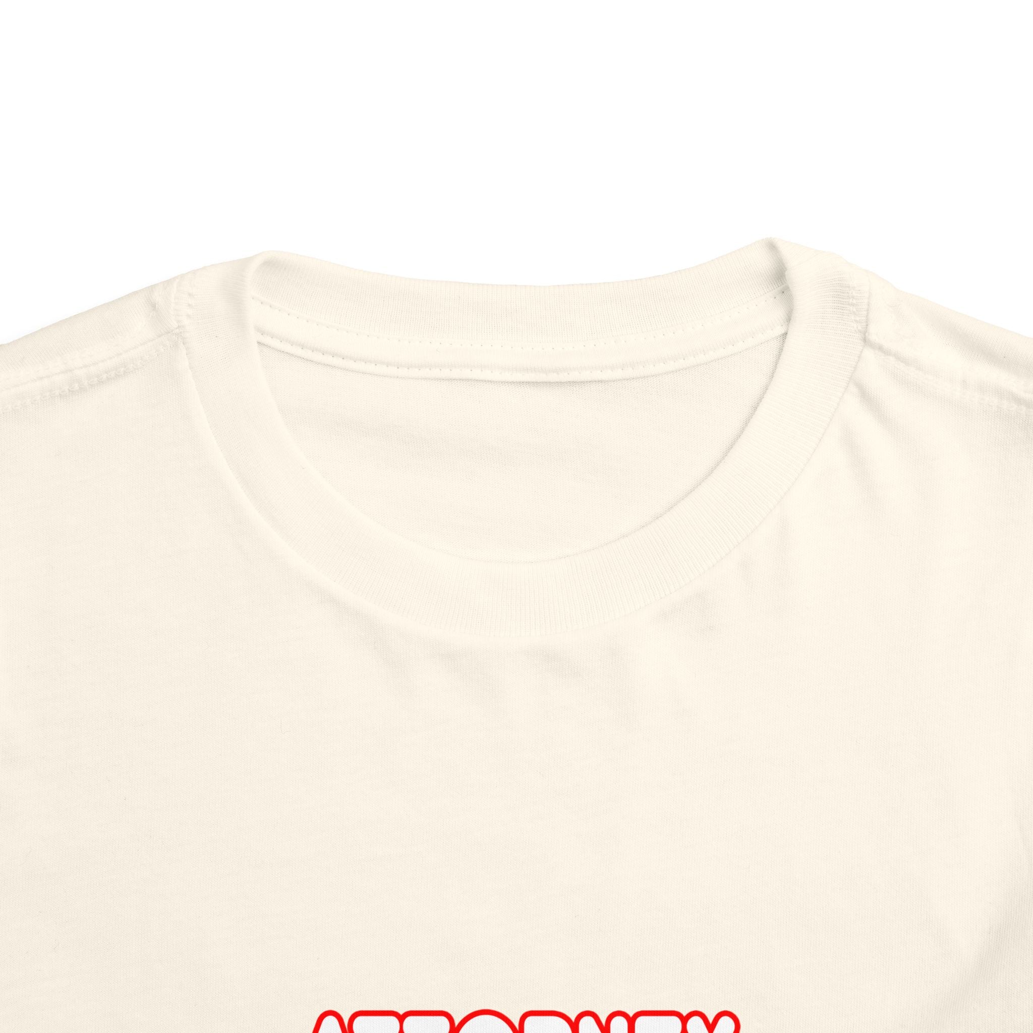 Attorney...Will Work For Cocktails - Toddler Short Sleeve Tee