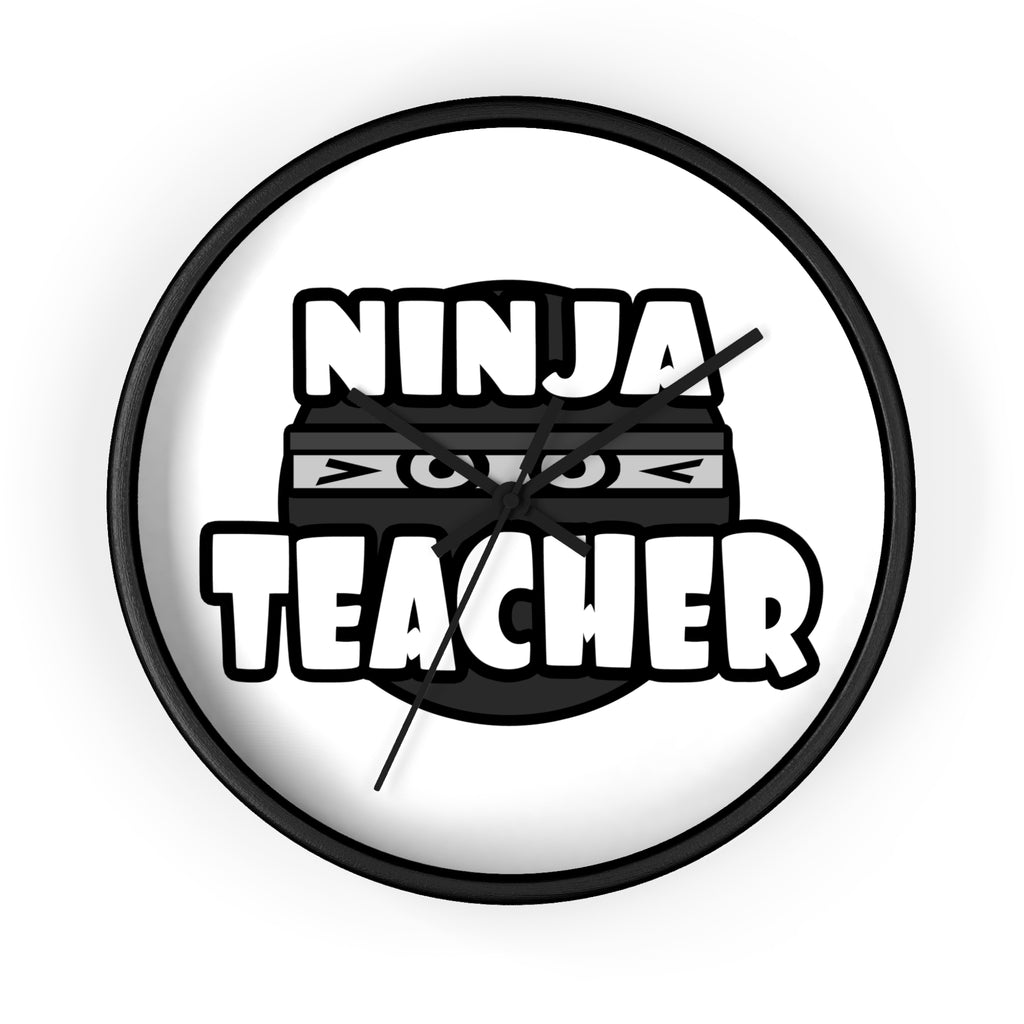 Ninja Teacher - Wall Clock