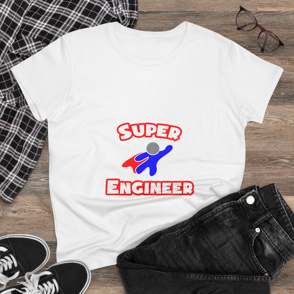 Super Engineer - Women's Midweight Cotton Tee