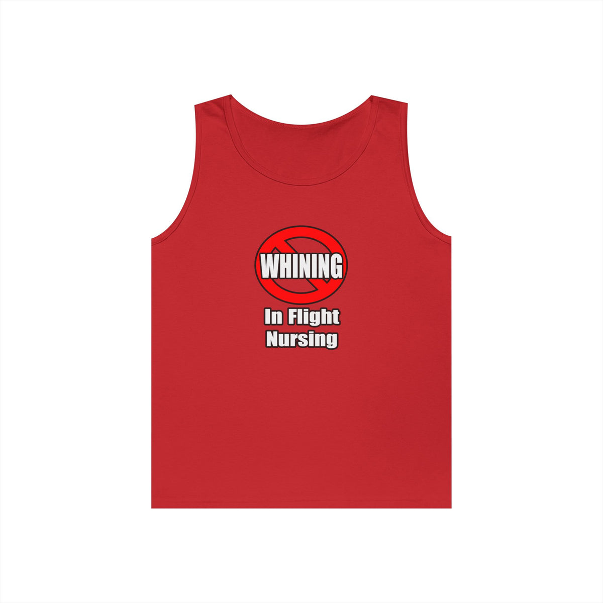 No Whining In Flight Nursing - Unisex Heavy Cotton Tank Top