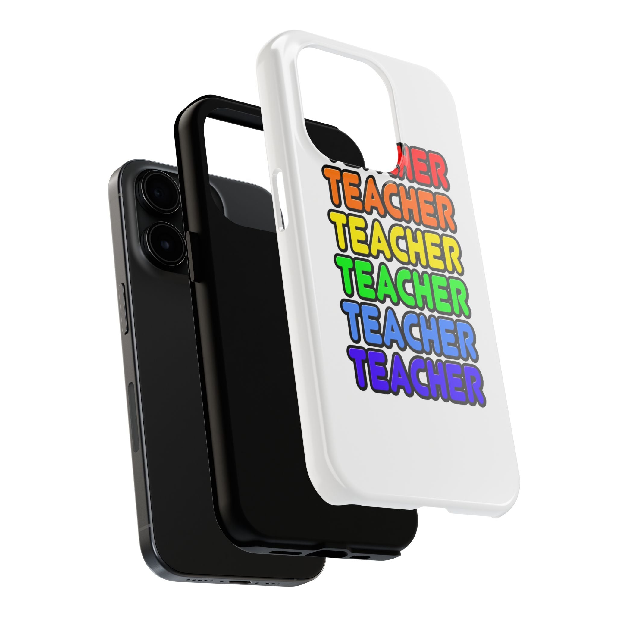 Rainbow Teacher - Tough Phone Cases