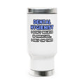 Miracles and Dental Hygienists - Stainless Steel Travel Mug with Handle, 14oz