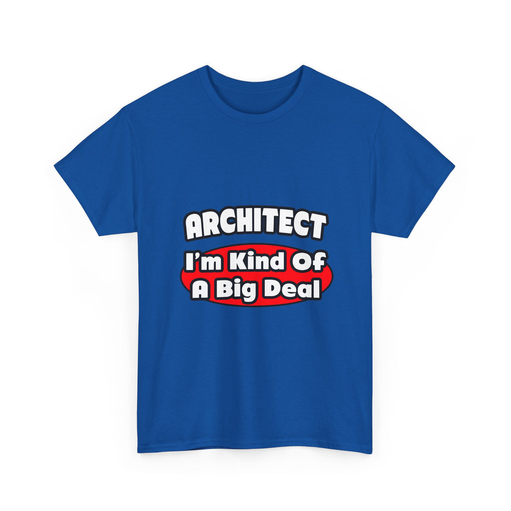 Architect...Big Deal - Unisex Heavy Cotton Tee