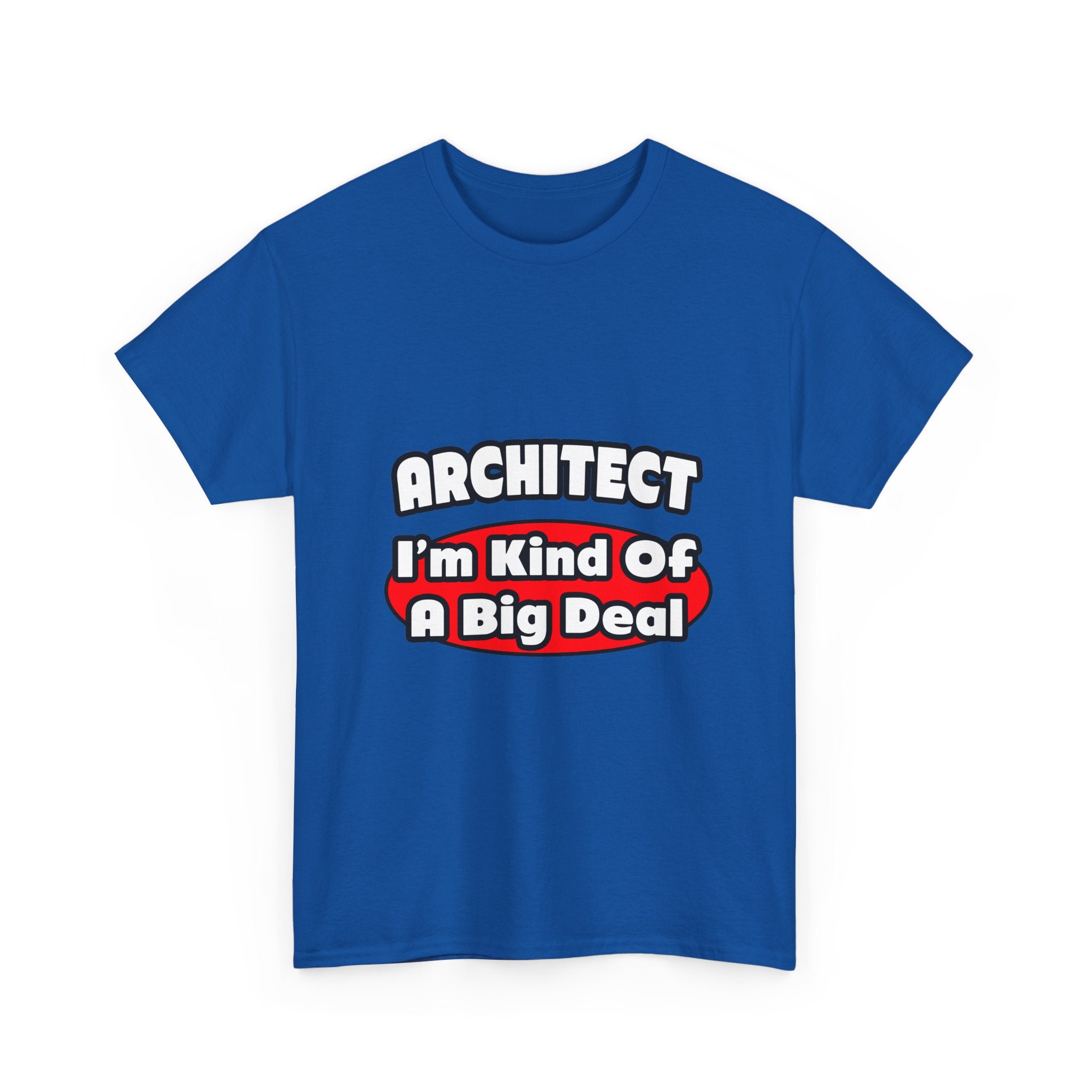 Architect...Big Deal - Unisex Heavy Cotton Tee