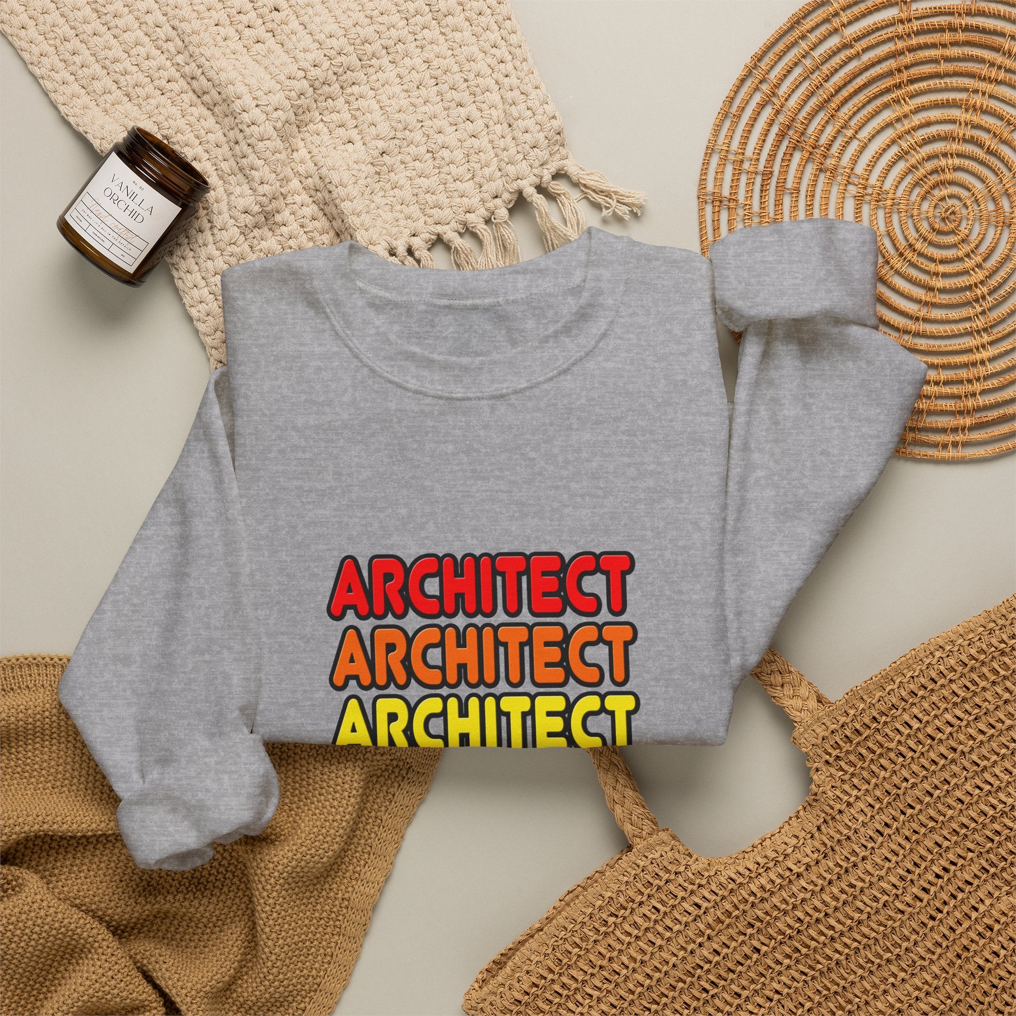 Rainbow Architect - Unisex Heavy Blend™ Crewneck Sweatshirt