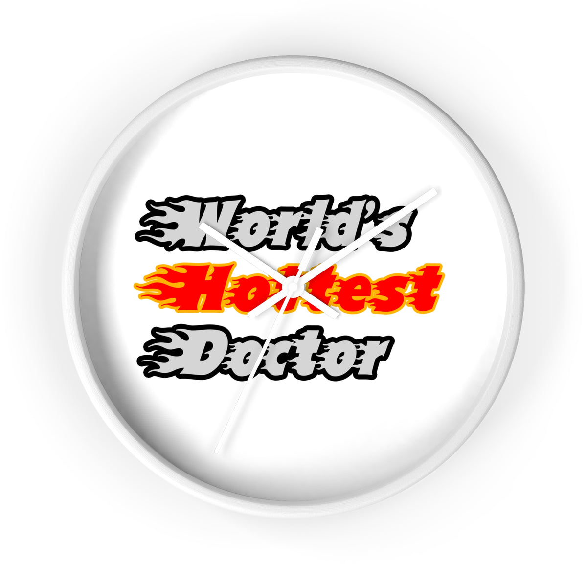 World's Hottest Doctor - Wall Clock