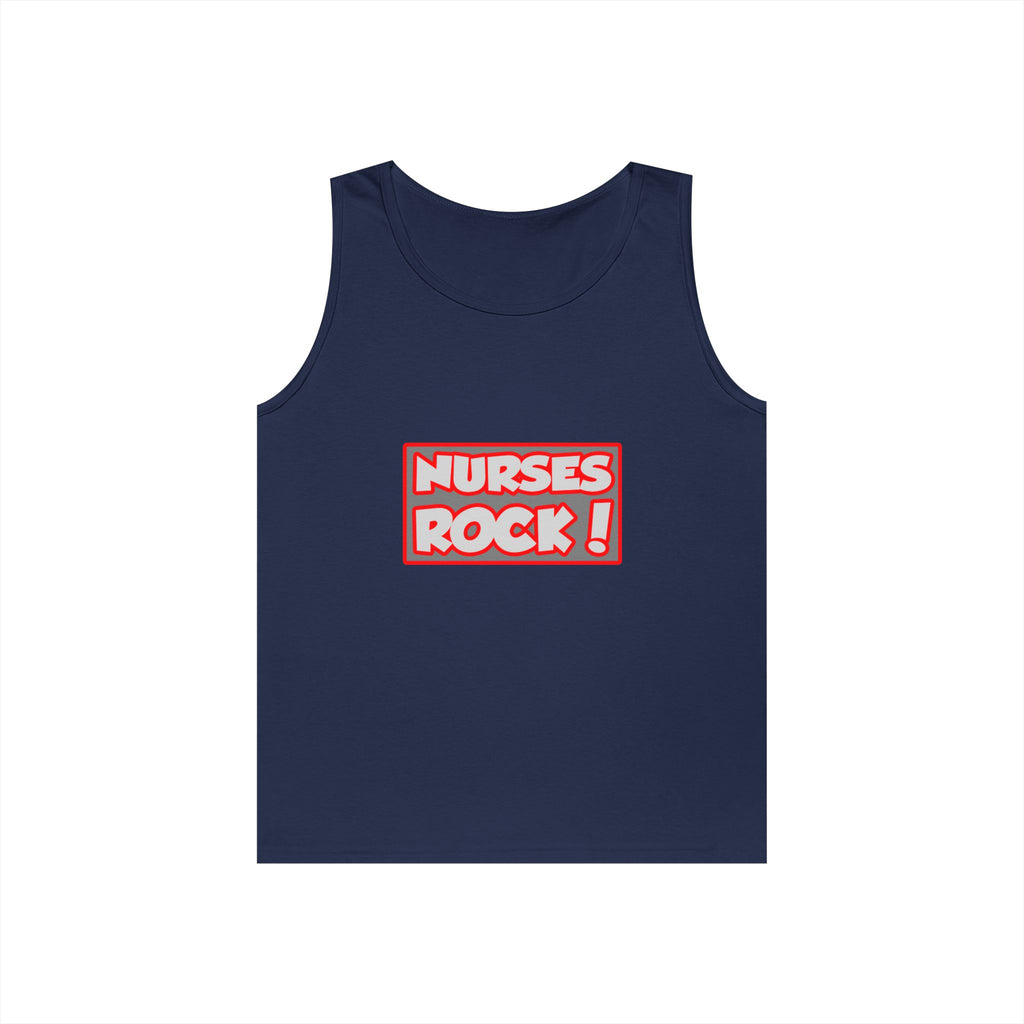 Nurses Rock! - Unisex Heavy Cotton Tank Top