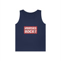 Nurses Rock! - Unisex Heavy Cotton Tank Top