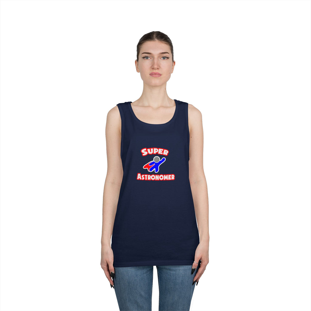 Super Astronomer - Unisex Heavy Cotton Tank Top