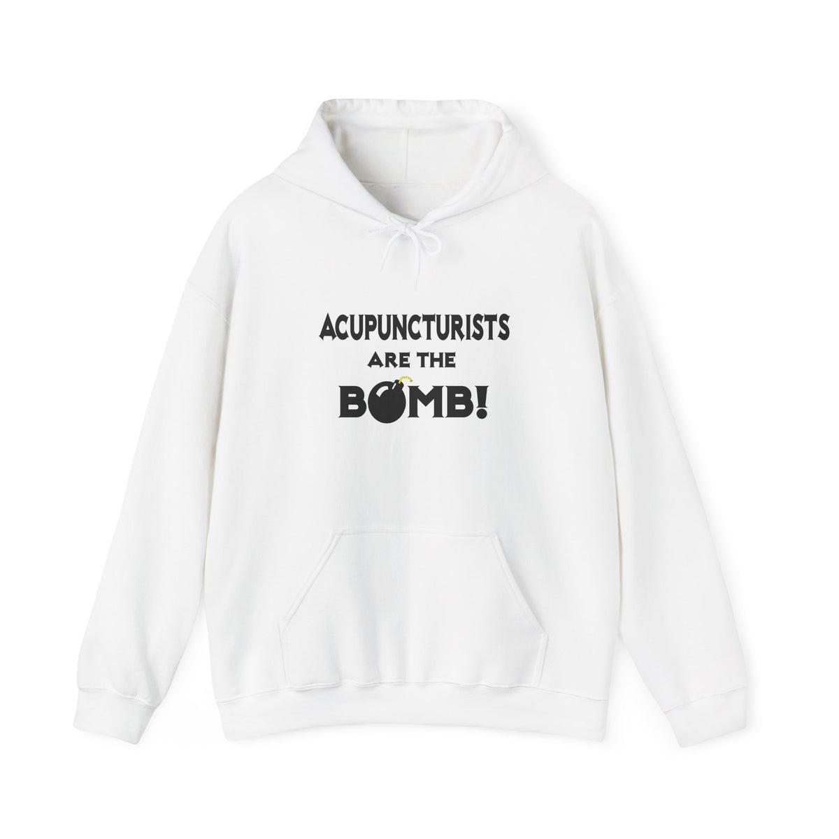 Acupuncturists Are The Bomb! - Unisex Heavy Blend™ Hooded Sweatshirt