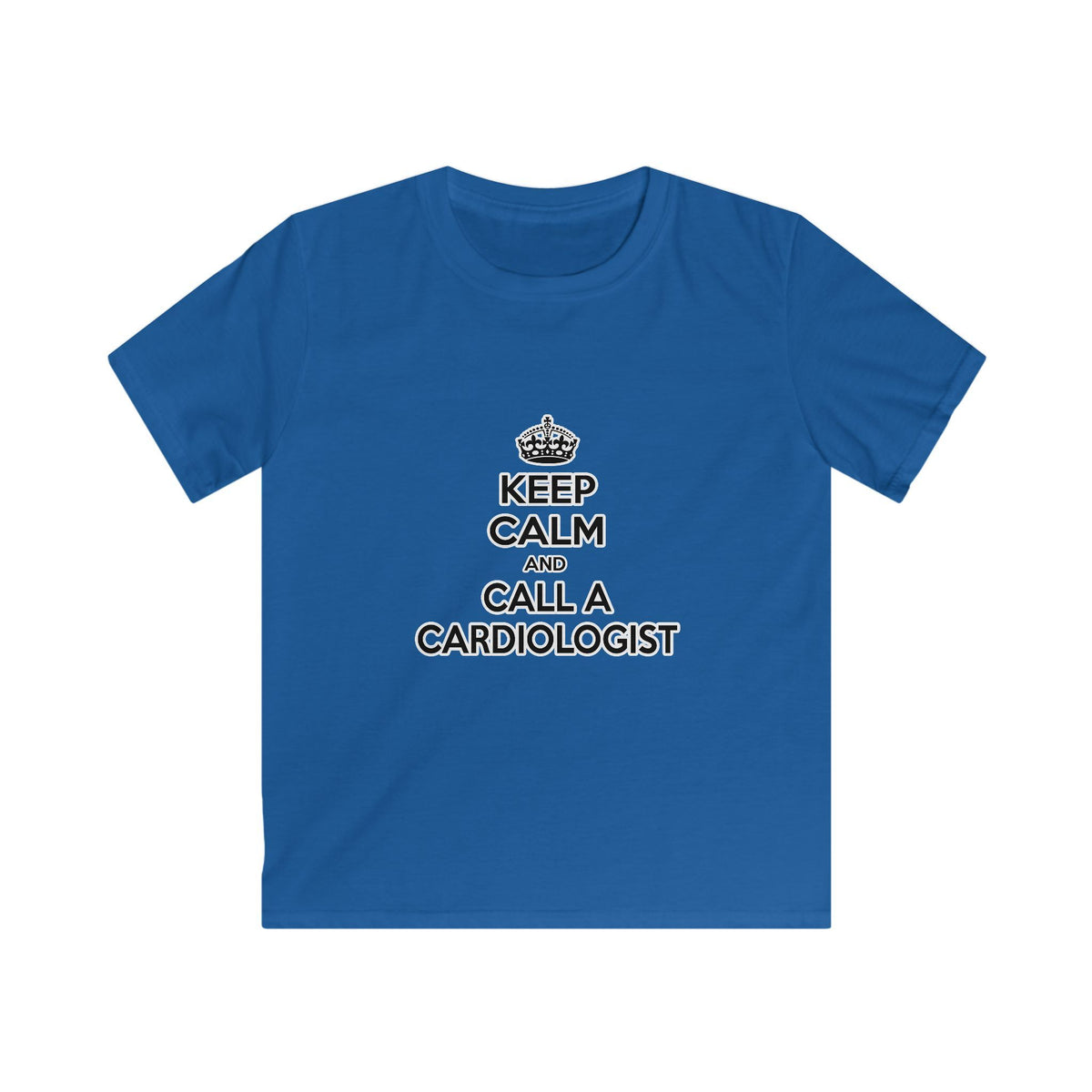 Keep Calm and Call a Cardiologist - Kids Softstyle Tee