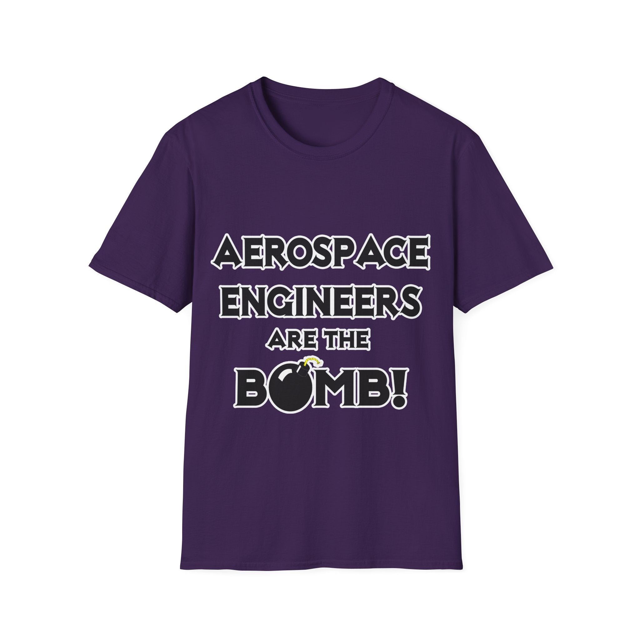 Aerospace Engineers Are The Bomb! - Unisex Softstyle T-Shirt