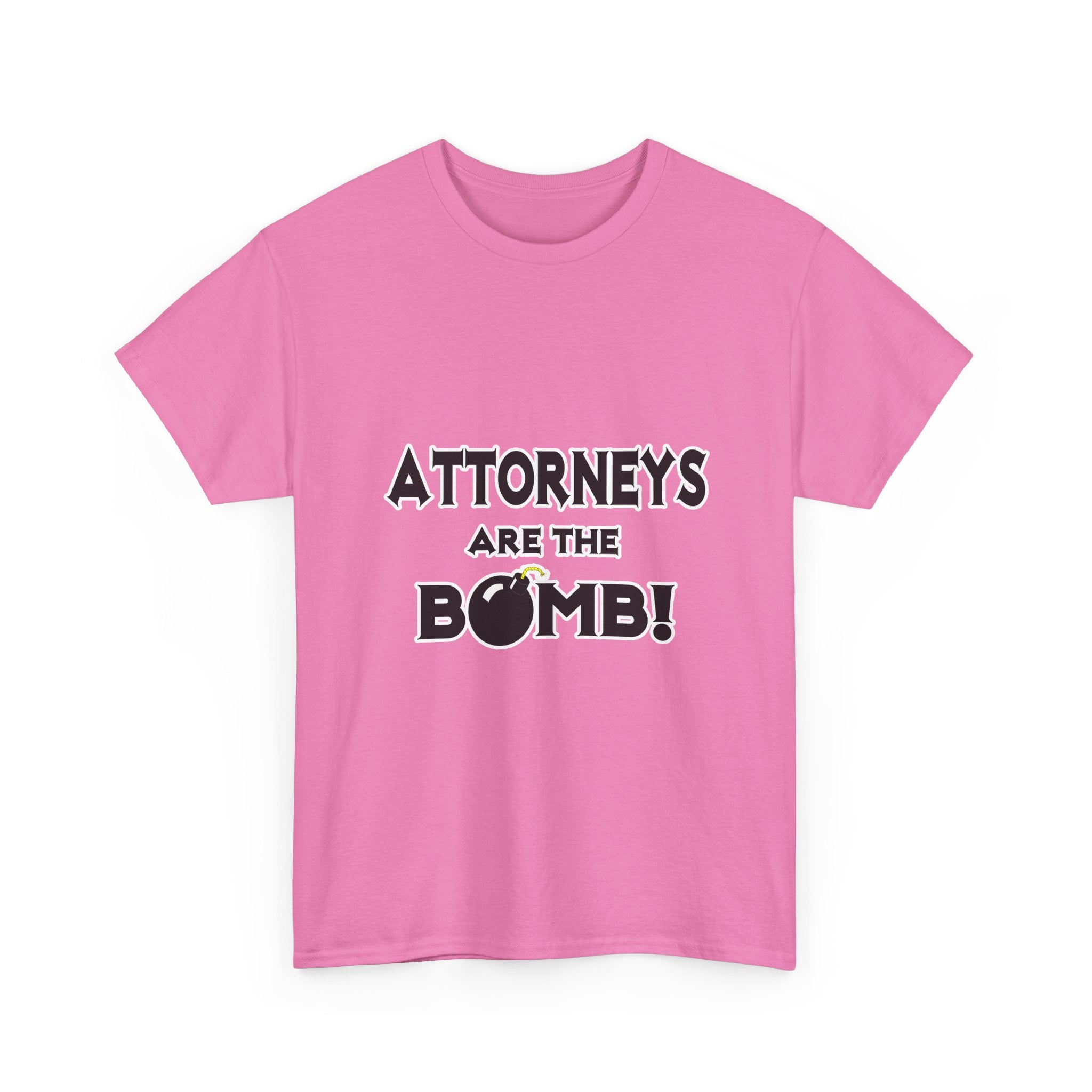 Attorneys Are The Bomb! - Unisex Heavy Cotton Tee