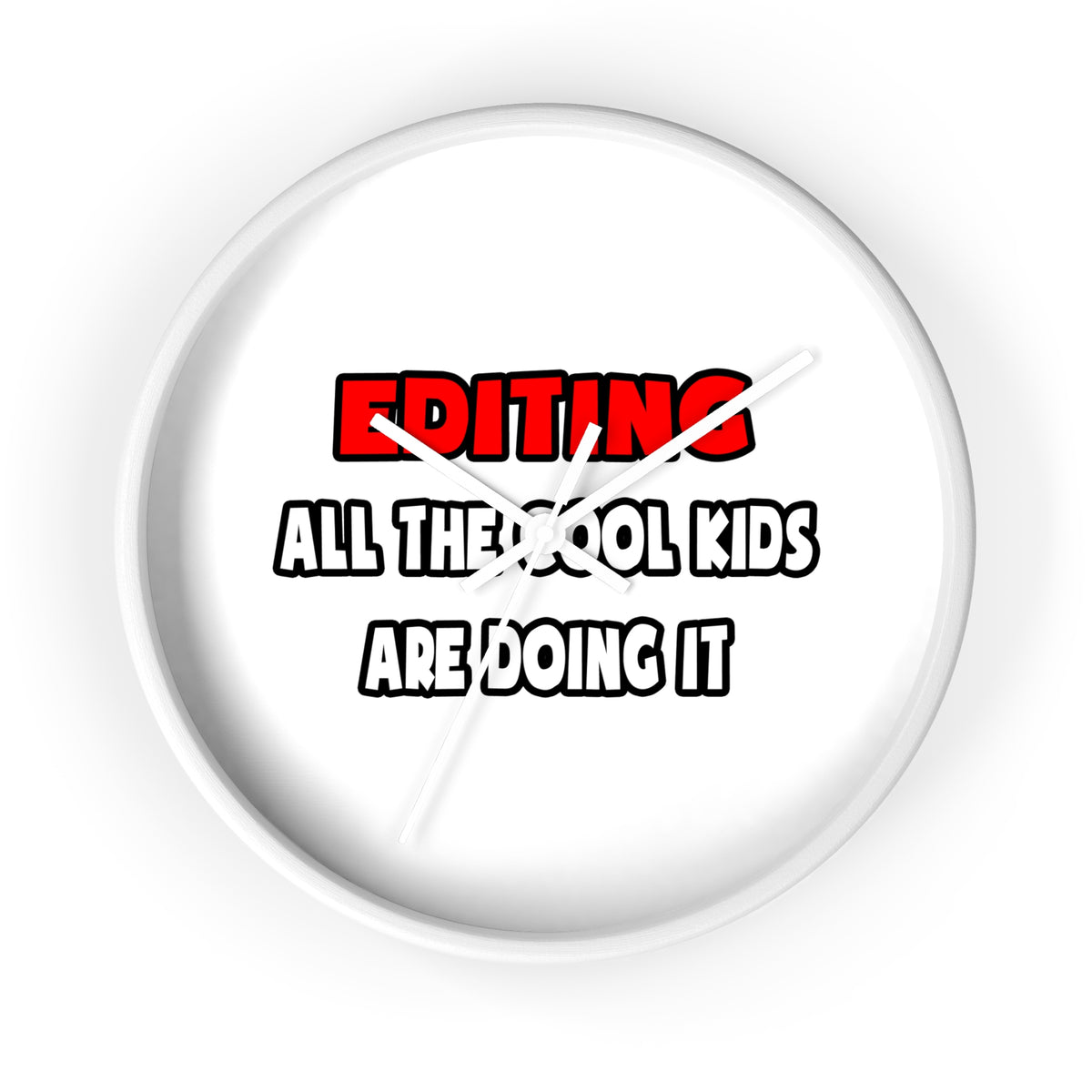 Funny Editor Shirts and Gifts - Wall Clock