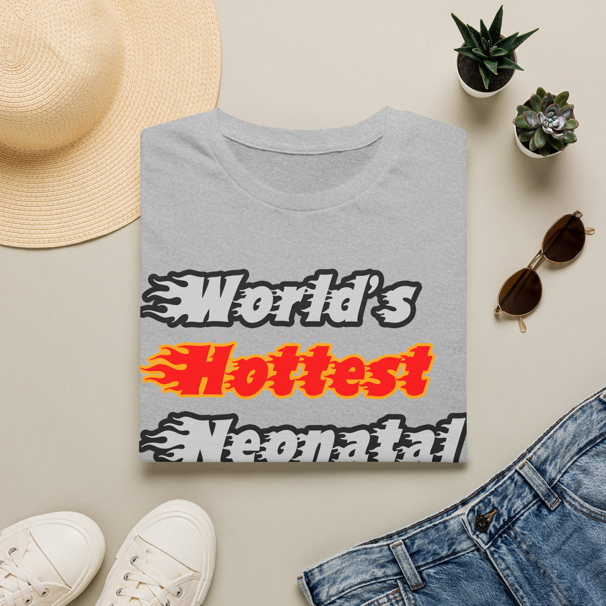 World's Hottest Neonatal Nurse - Unisex Softstyle T-Shirt