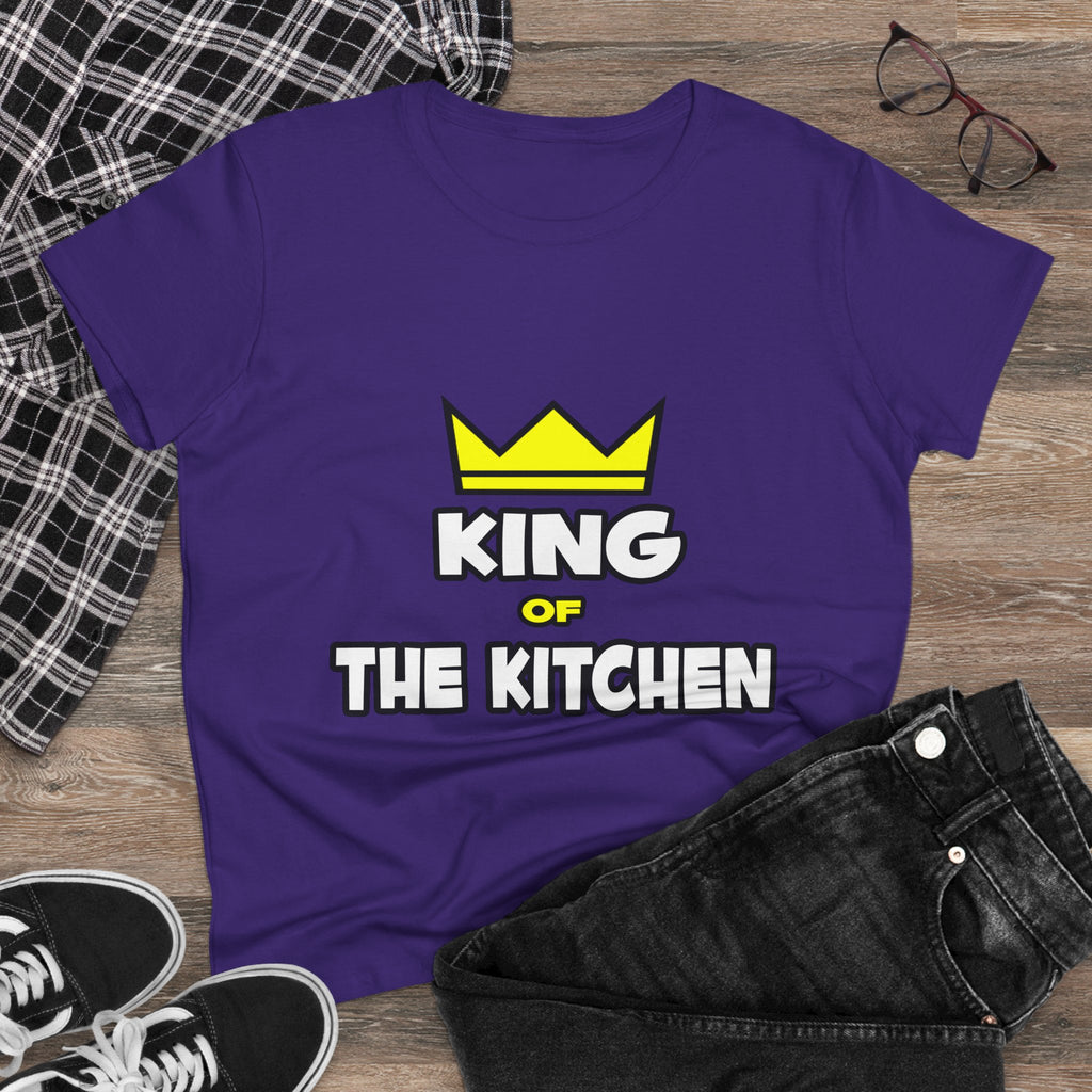 King of the Kitchen - Women's Midweight Cotton Tee