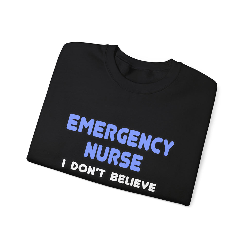Miracles and Emergency Nurses - Unisex Heavy Blend™ Crewneck Sweatshirt
