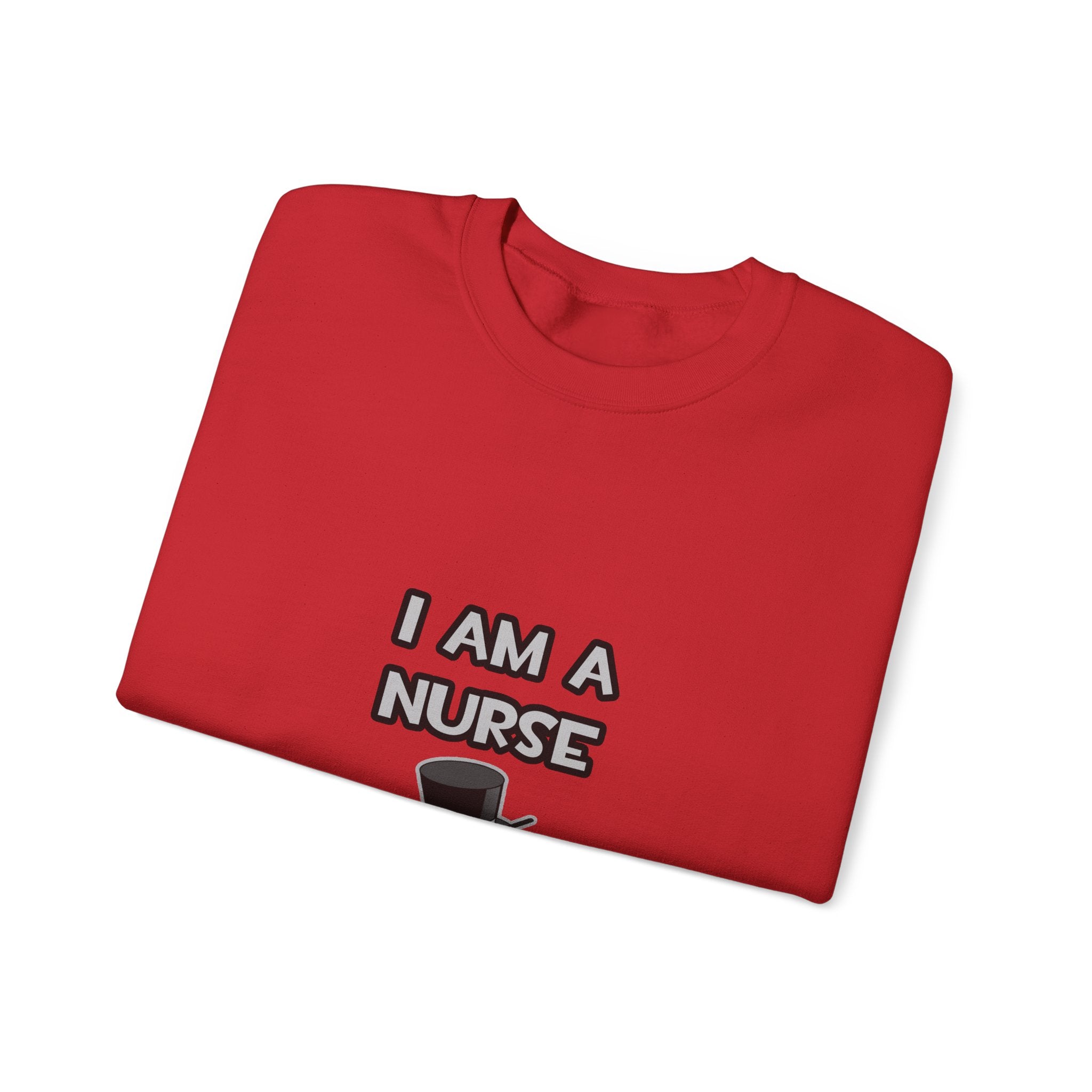 I Am A Nurse ... Not A Magician - Unisex Heavy Blend™ Crewneck Sweatshirt