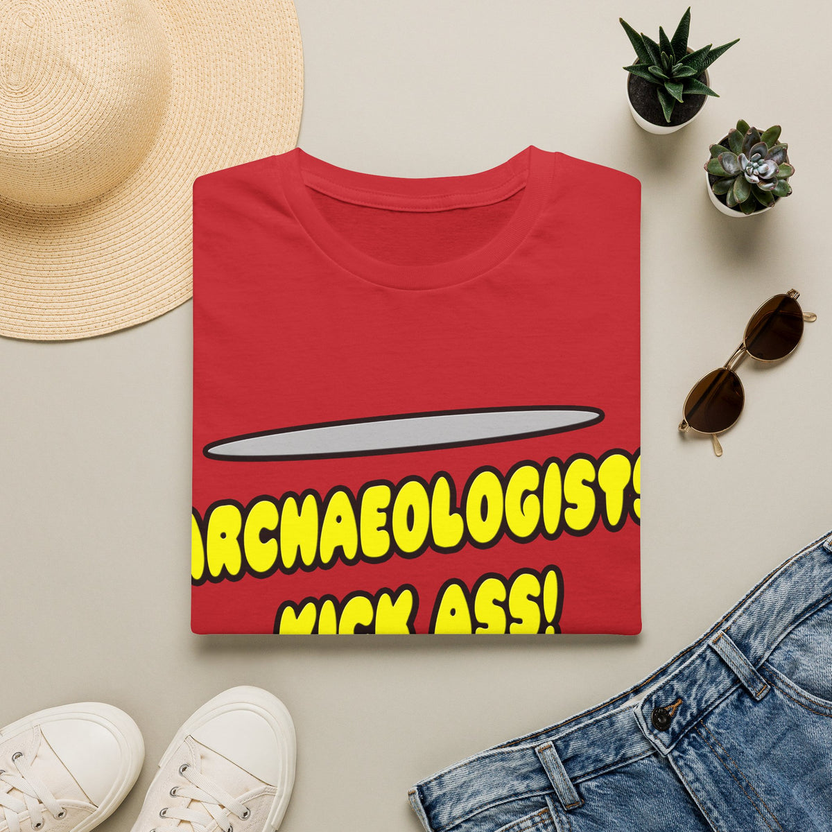 Archaeologists Kick Ass! - Unisex Softstyle T-Shirt