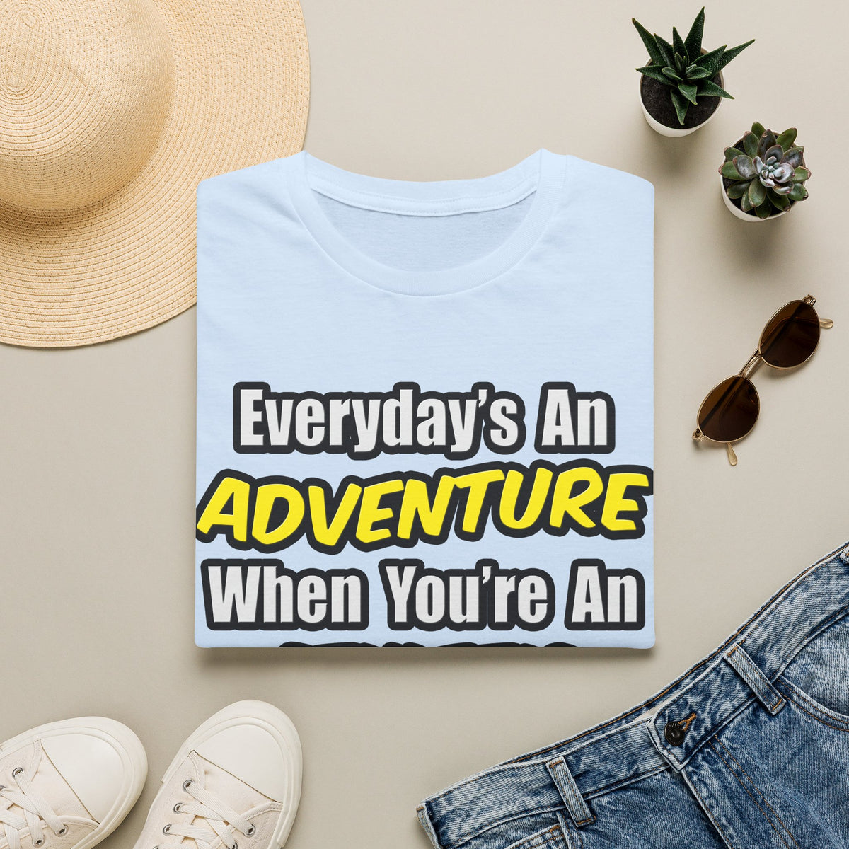 Everyday's An Adventure .. Athletic Trainer - Unisex Softstyle T-Shirt