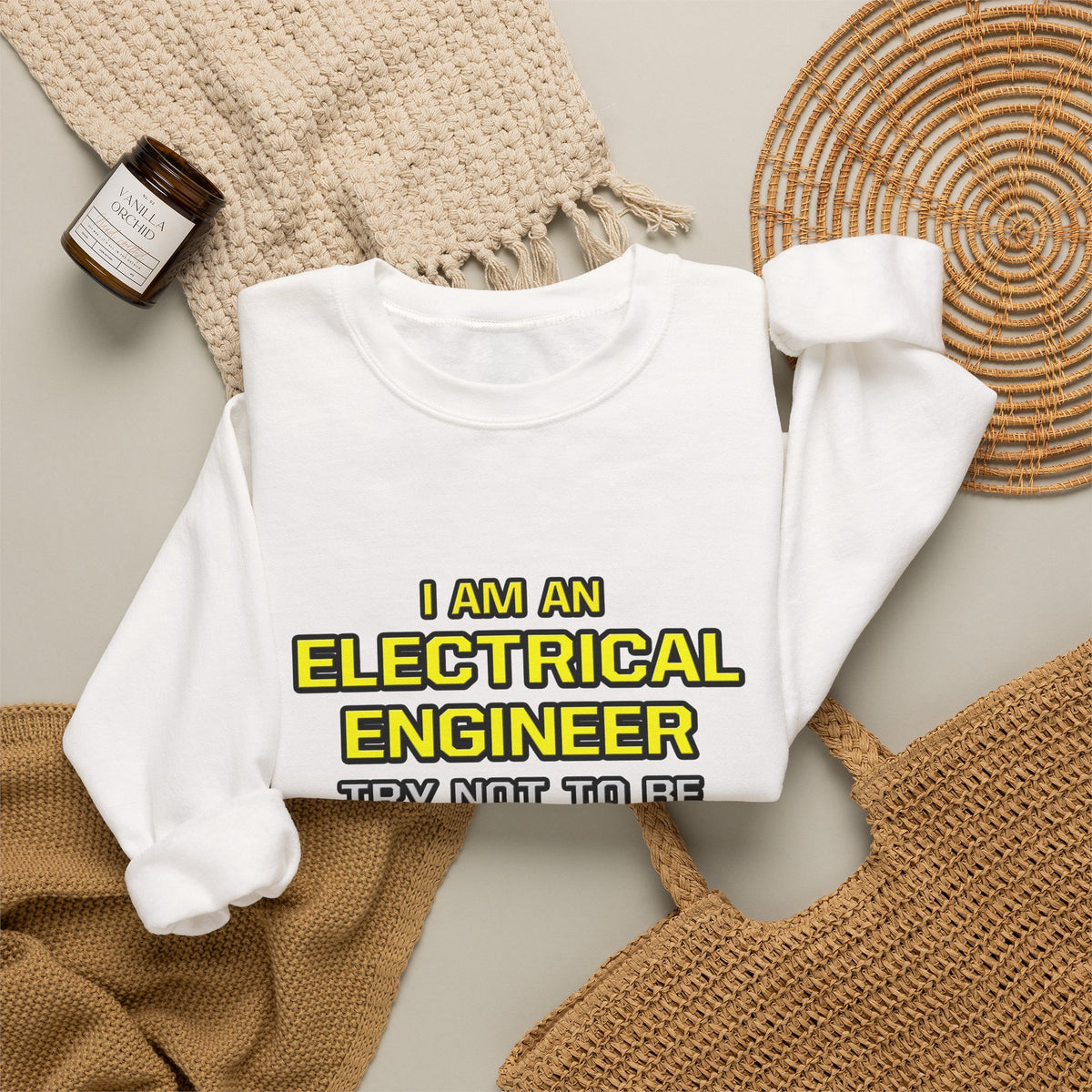 Electrical Engineer...Superior Intelligence - Unisex Heavy Blend™ Crewneck Sweatshirt