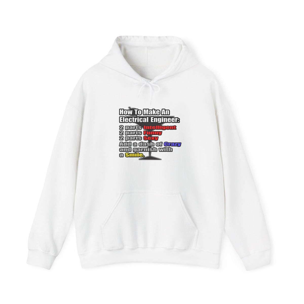 How To Make an Electrical Engineer - Unisex Heavy Blend™ Hooded Sweatshirt
