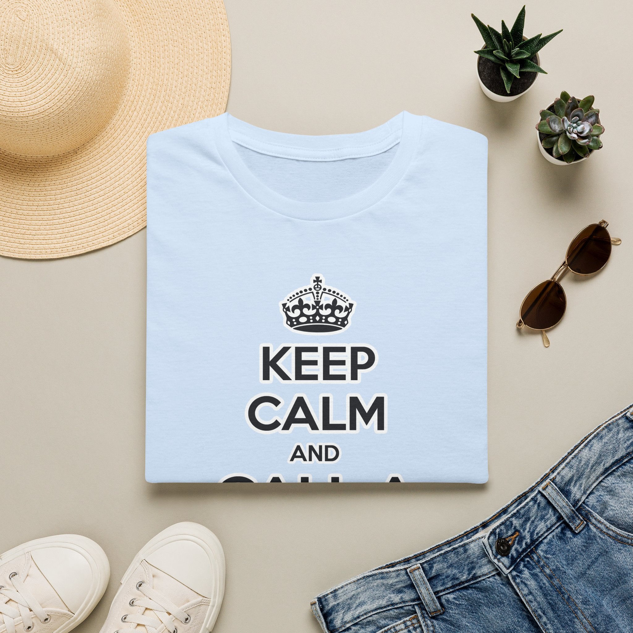 Keep Calm and Call a Nurse - Unisex Softstyle T-Shirt