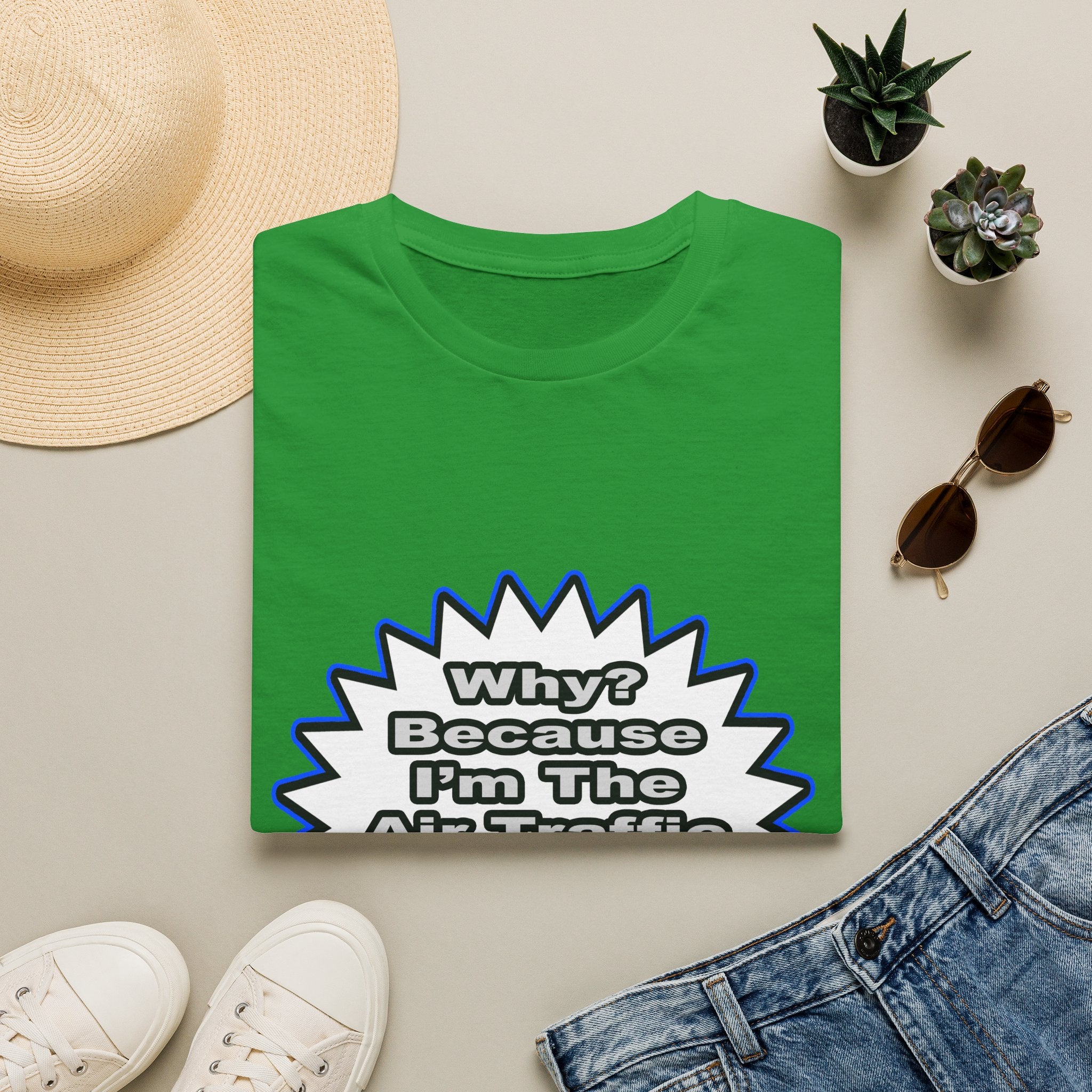Air Traffic Controller...Because I Said So - Unisex Softstyle T-Shirt