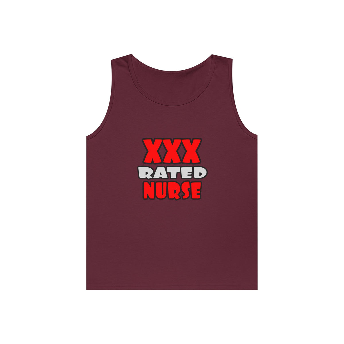XXX Rated Nurse - Unisex Heavy Cotton Tank Top