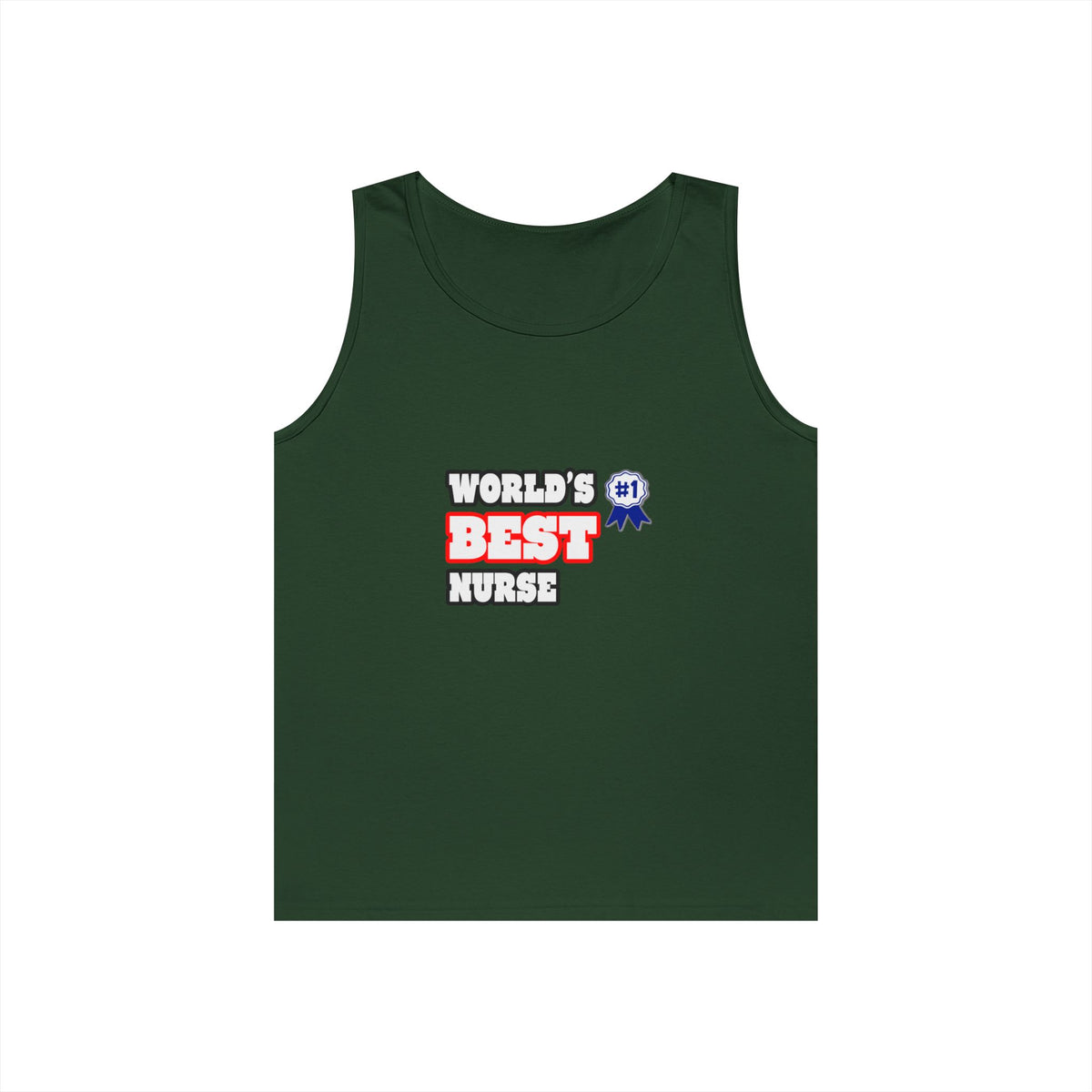 World's Best Nurse - Unisex Heavy Cotton Tank Top