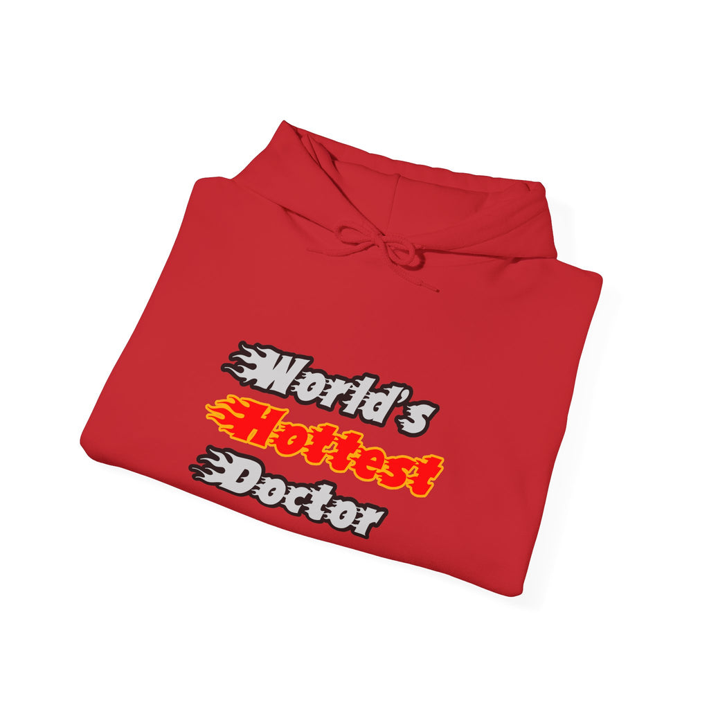 World's Hottest Doctor - Unisex Heavy Blend™ Hooded Sweatshirt