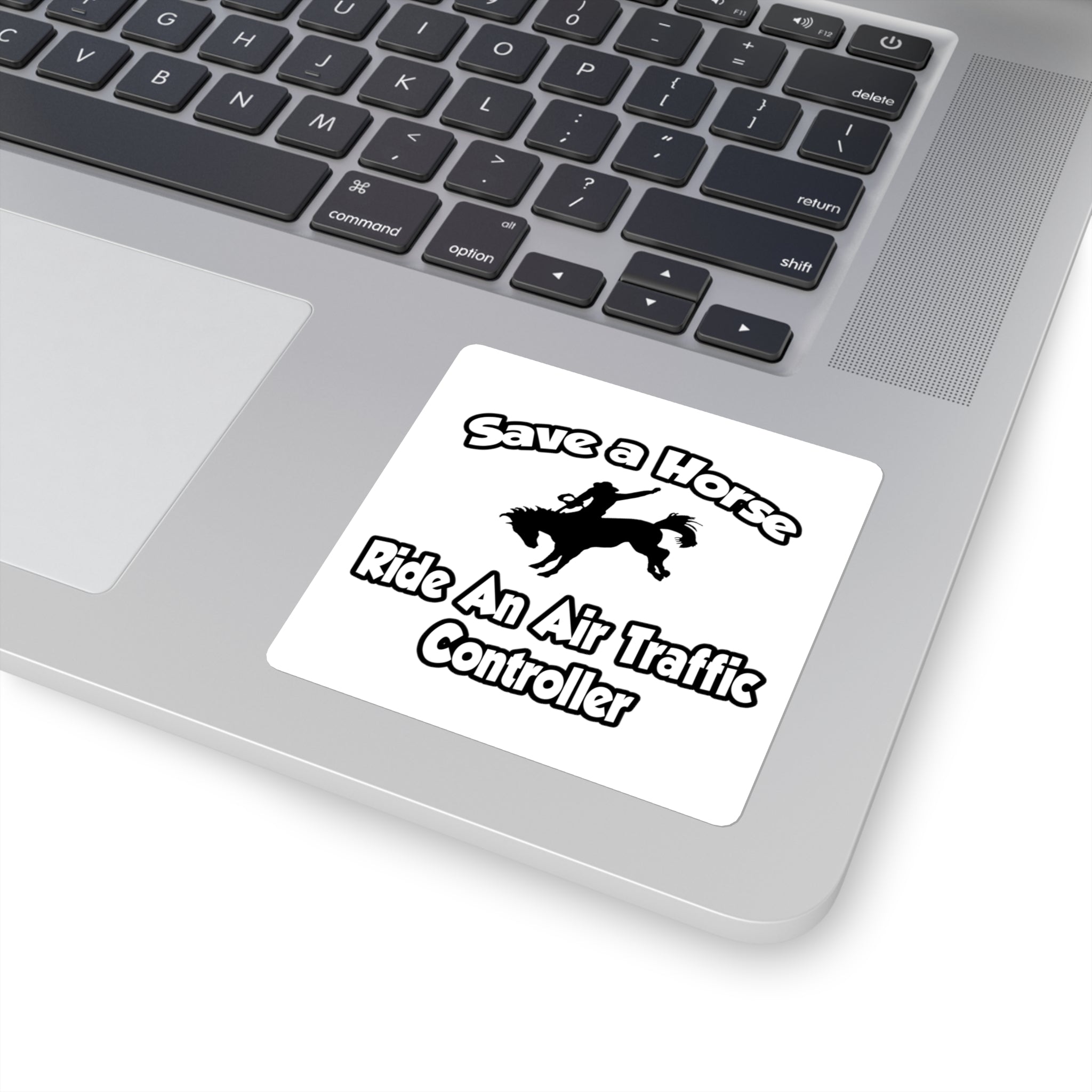 Save a Horse, Ride an Air Traffic Controller - Square Stickers