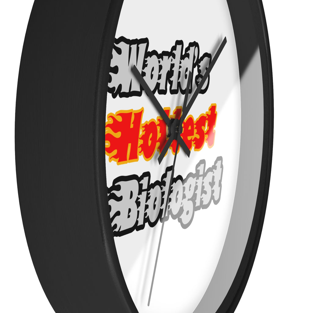 World's Hottest Biologist - Wall Clock