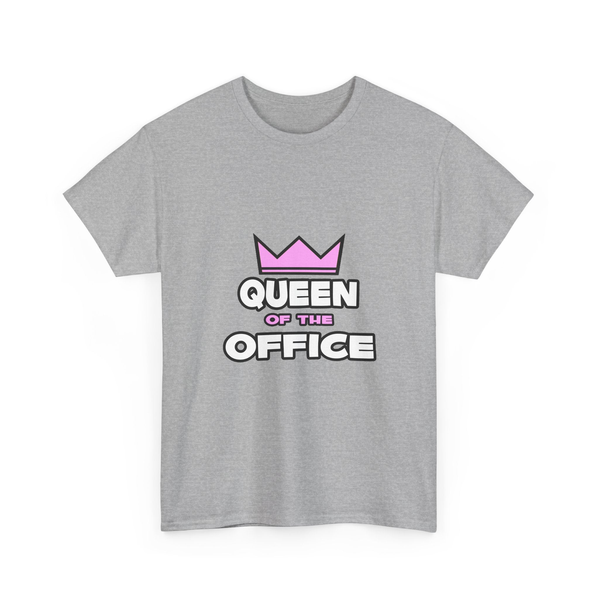 Queen of the Office - Unisex Heavy Cotton Tee