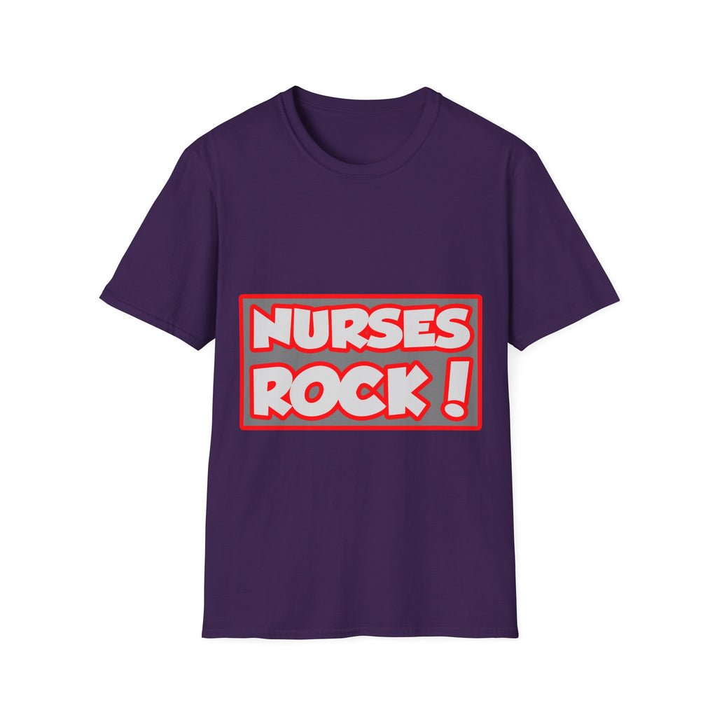 Nurses Rock! - Unisex Softstyle T-Shirt