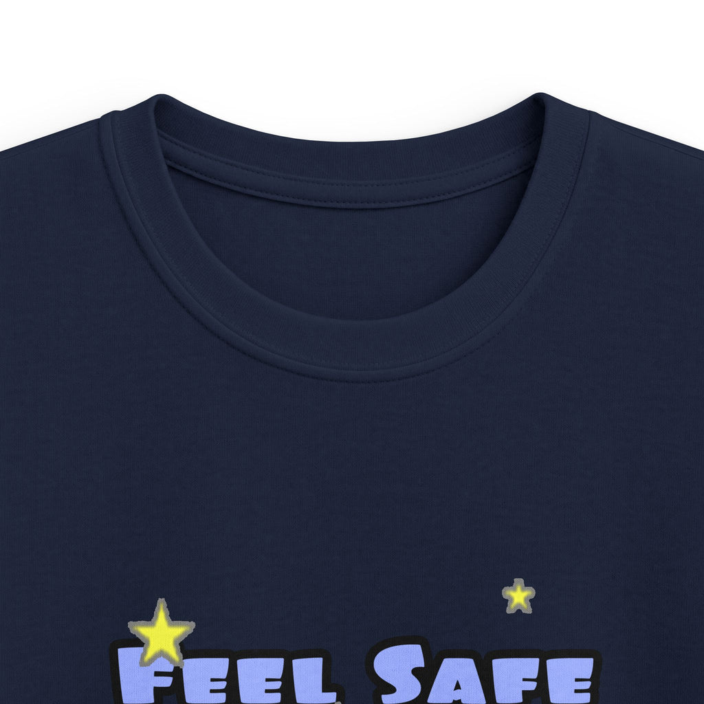 Feel Safe At Night...Sleep With a Firefighter - Kids Softstyle Tee