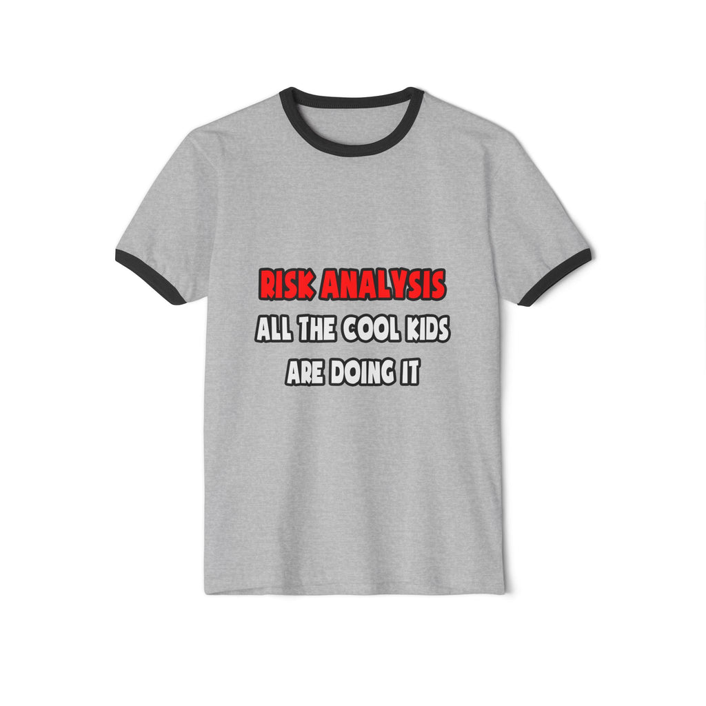 Funny Actuary Shirts and Gifts - Unisex Cotton Ringer T-Shirt