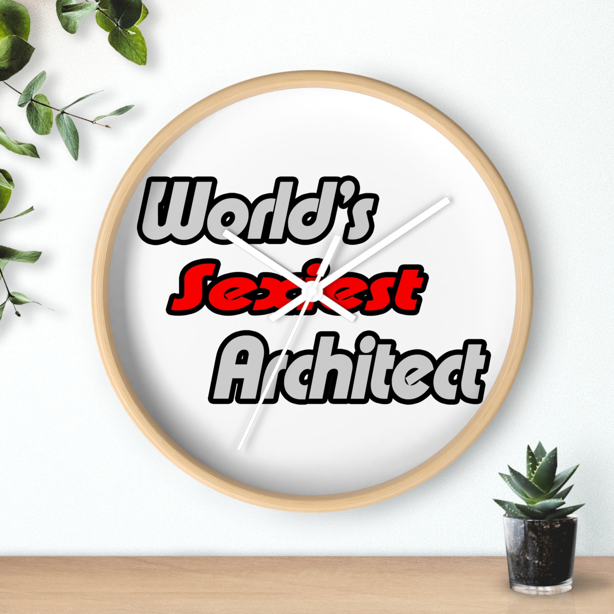 World's Sexiest Architect - Wall Clock