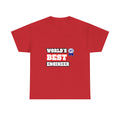 World's Best Engineer - Unisex Heavy Cotton Tee
