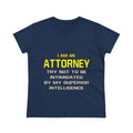 Attorney...Superior Intelligence - Women's Midweight Cotton Tee