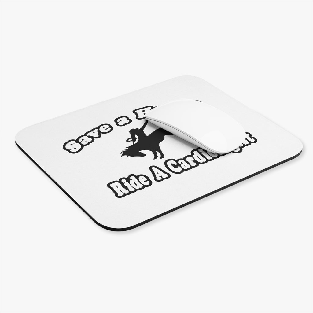 Save Horse, Ride Cardiologist - Mouse Pad (Rectangle)