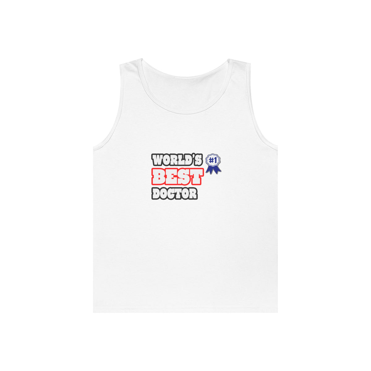 World's Best Doctor - Unisex Heavy Cotton Tank Top
