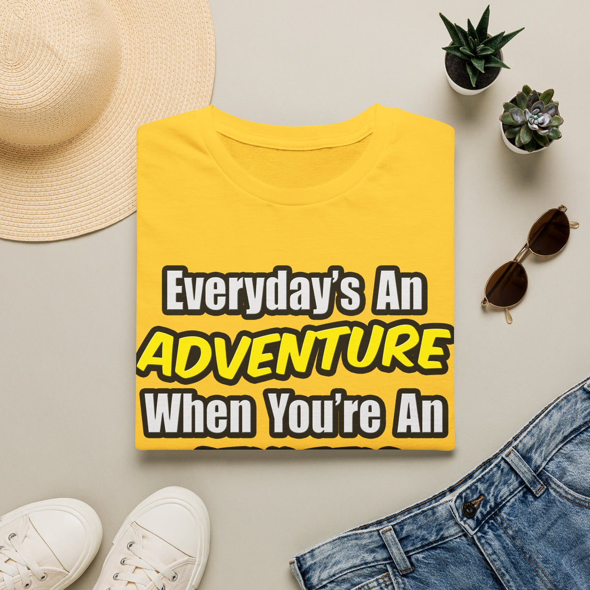 Everyday's An Adventure .. Athletic Trainer - Unisex Softstyle T-Shirt