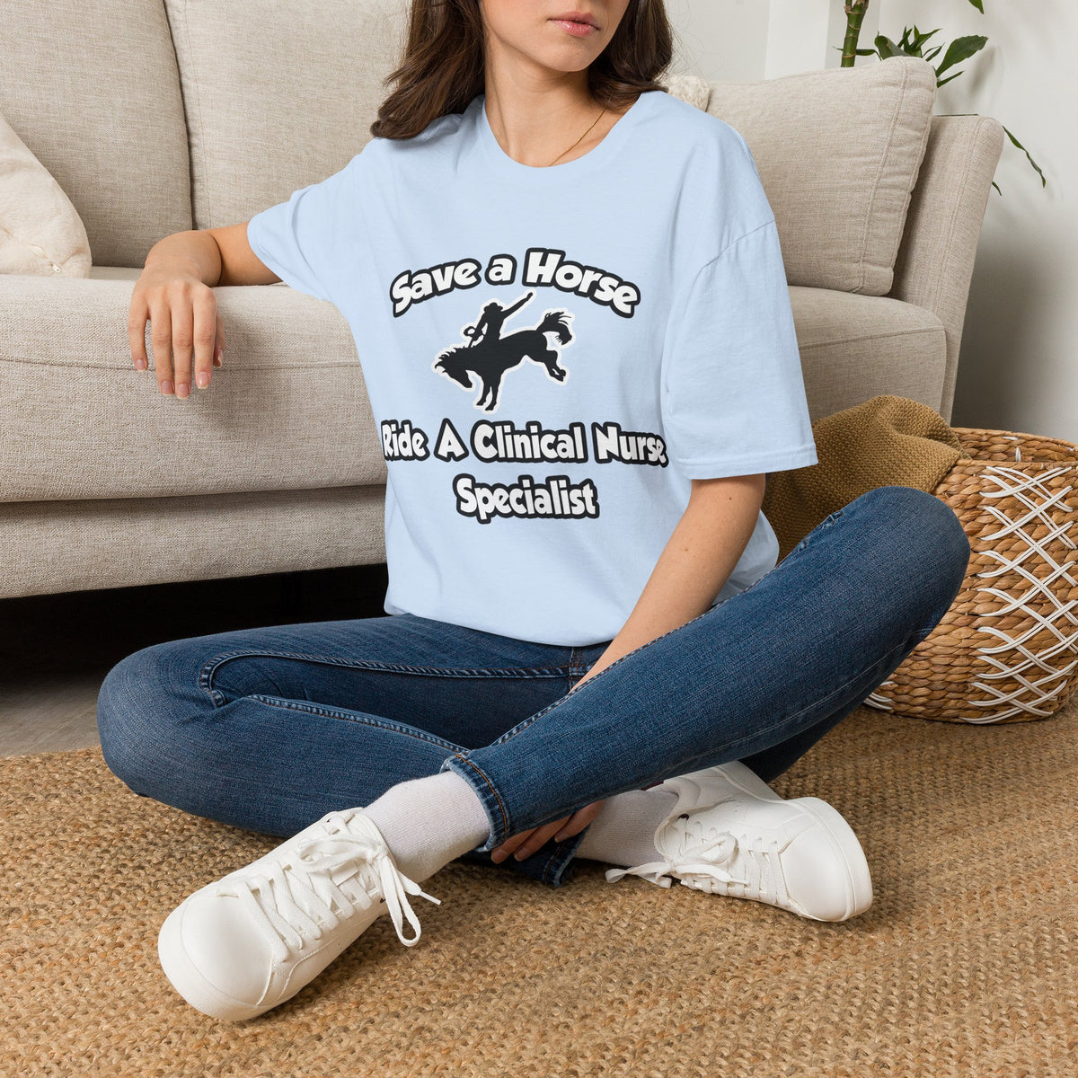 Save a Horse, Ride a Clinical Nurse Specialist - Unisex Softstyle T-Shirt