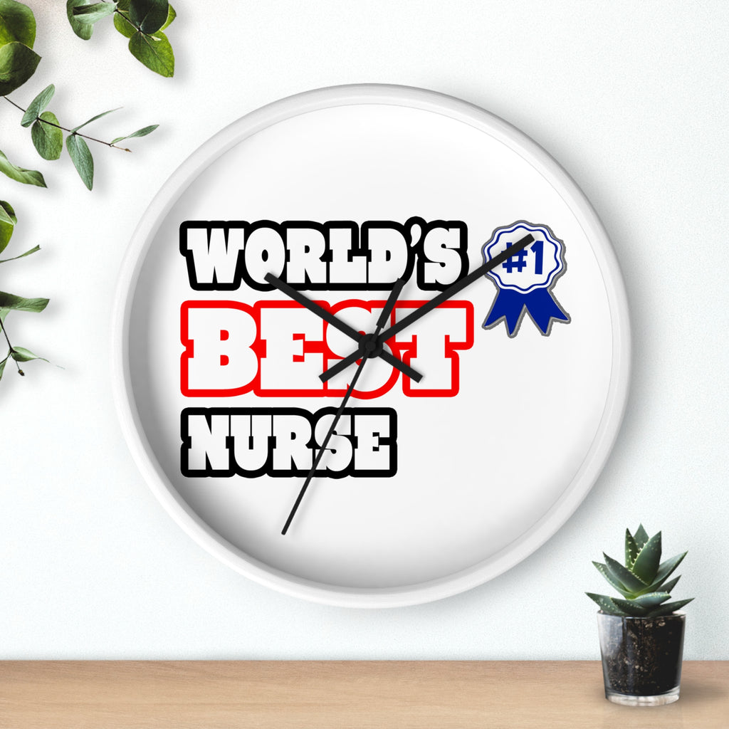 World's Best Nurse - Wall Clock