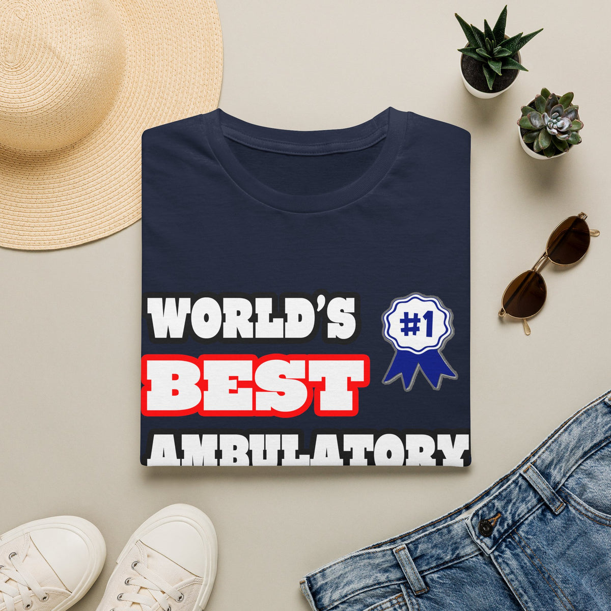 World's Best Ambulatory Care Nurse - Unisex Softstyle T-Shirt
