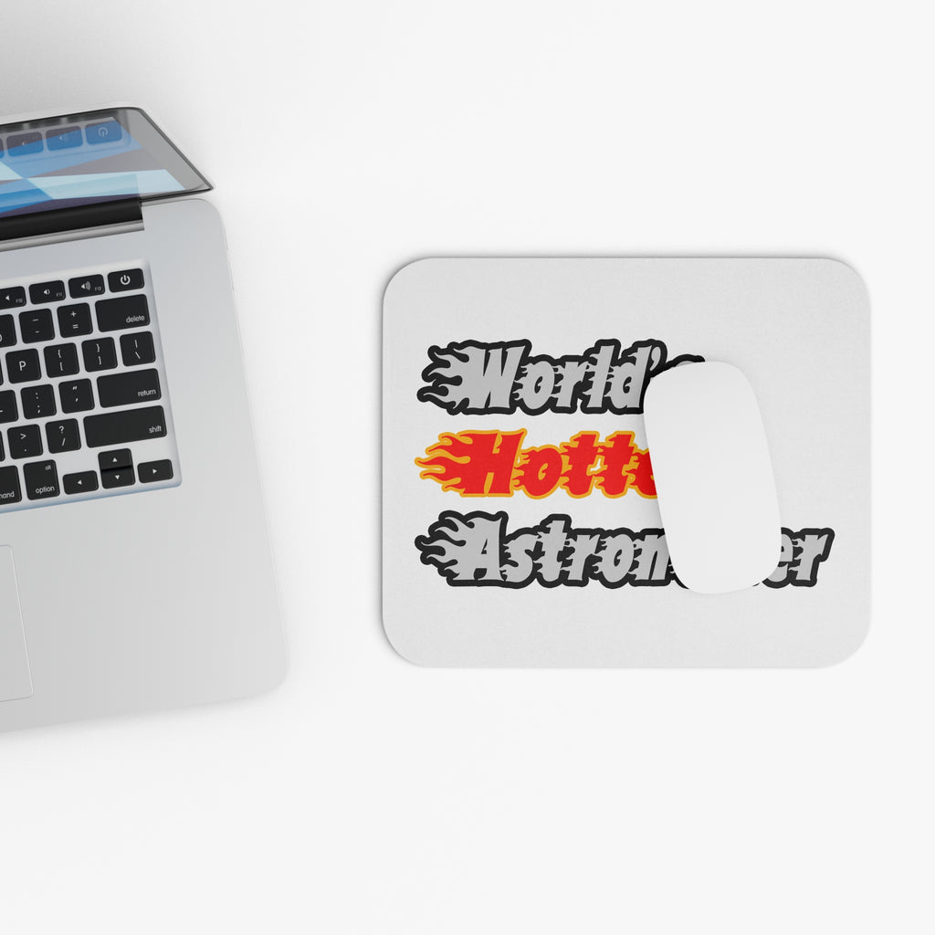 World's Hottest Astronomer - Mouse Pad (Rectangle)