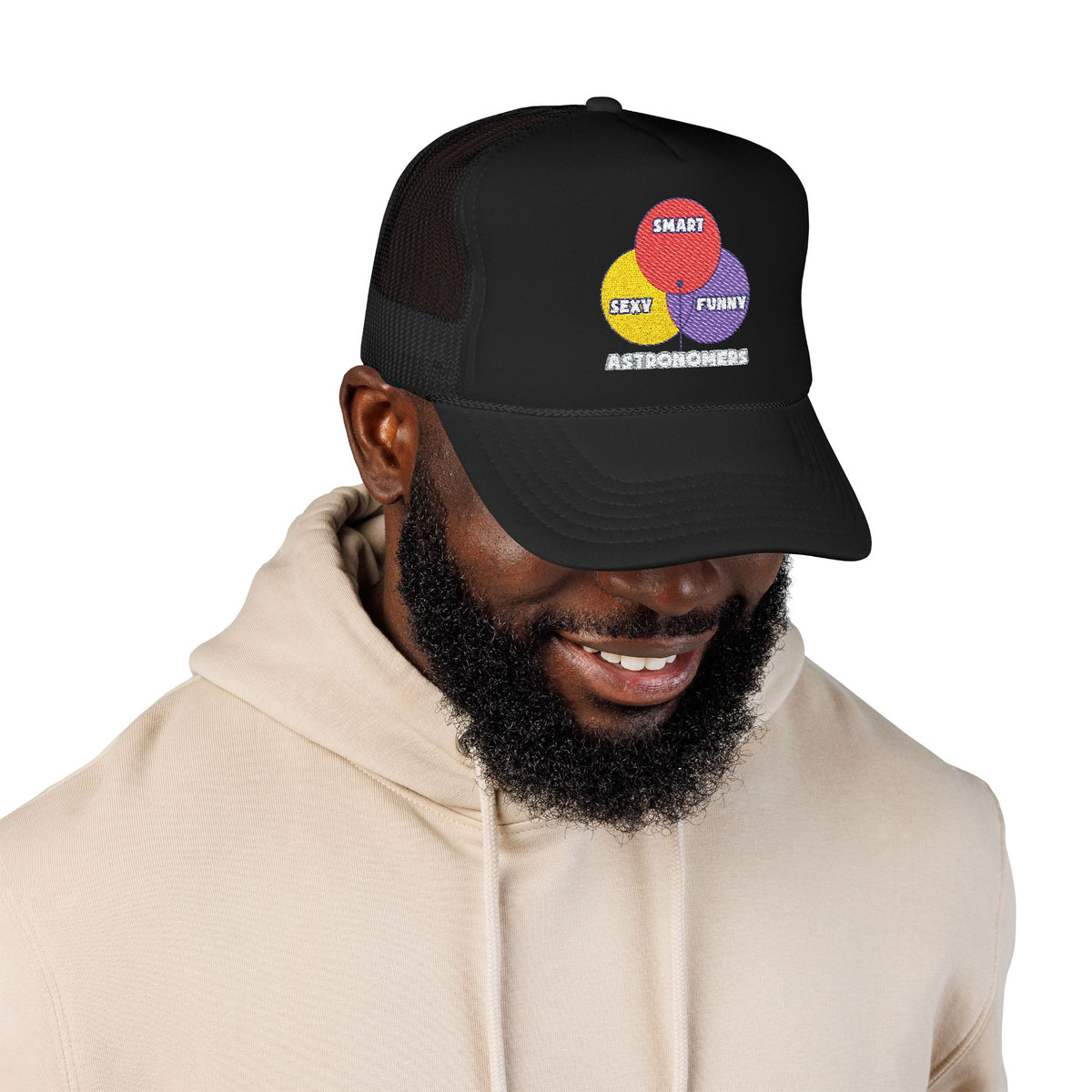 Venn Diagram .. Astronomers - Foam Trucker Hat